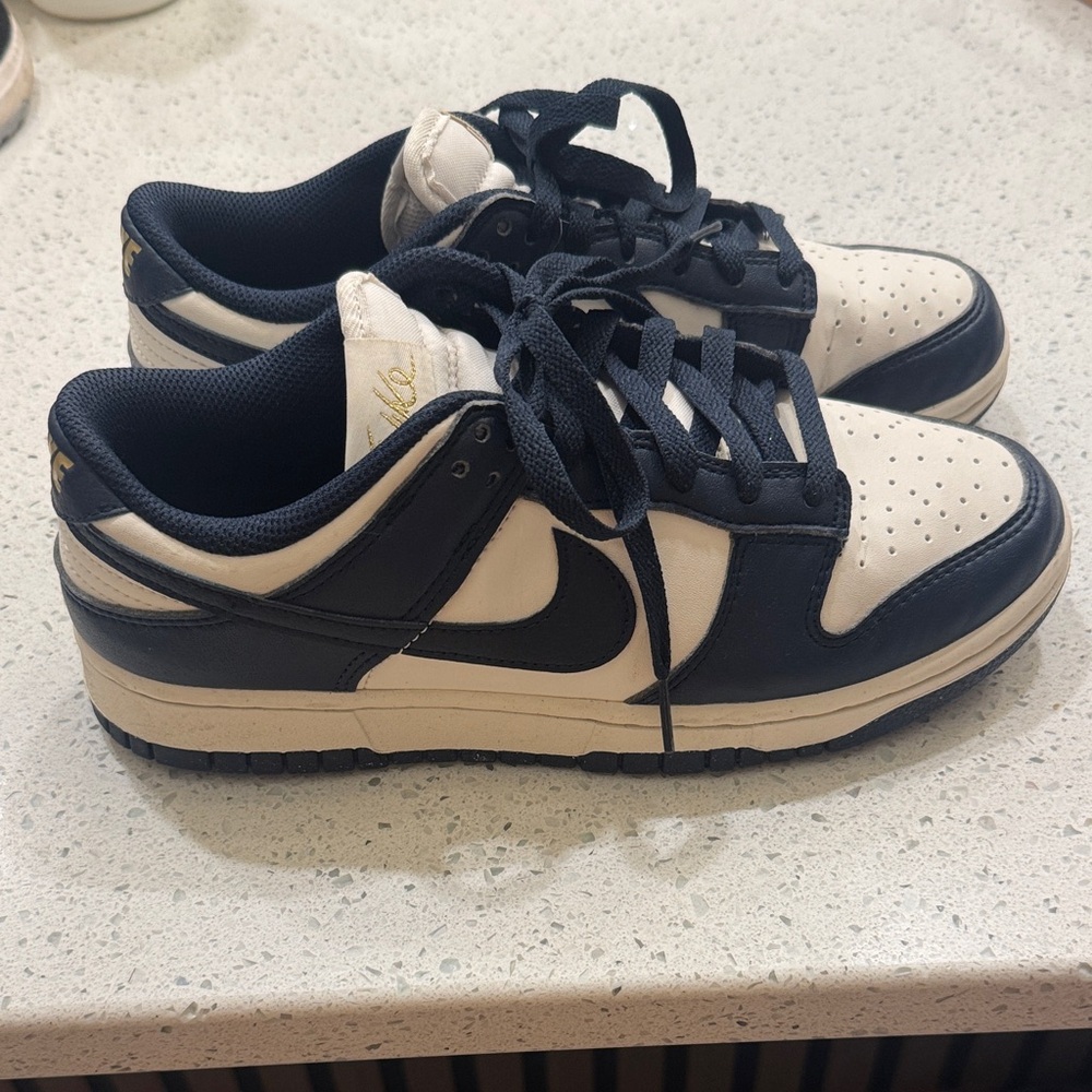 Nike Black and Cream Women's Sneakers